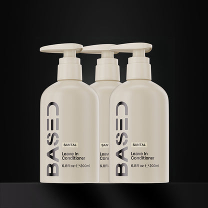 BASED Leave-In Conditioner|Hydration. Softness| Frizz Control| No Rinse Required.