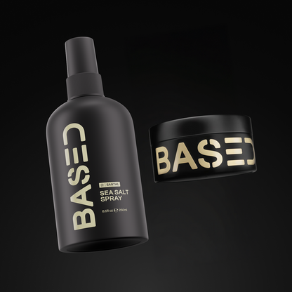 BASED Sea Salt Spray|Beachy Texture|Natural Volume|Effortless Movement